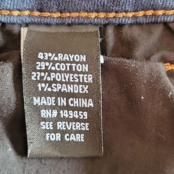 Prosperity stretch boot cut jeans, size 29 (size 8), inseam 30 long. - Picture 6 of 6